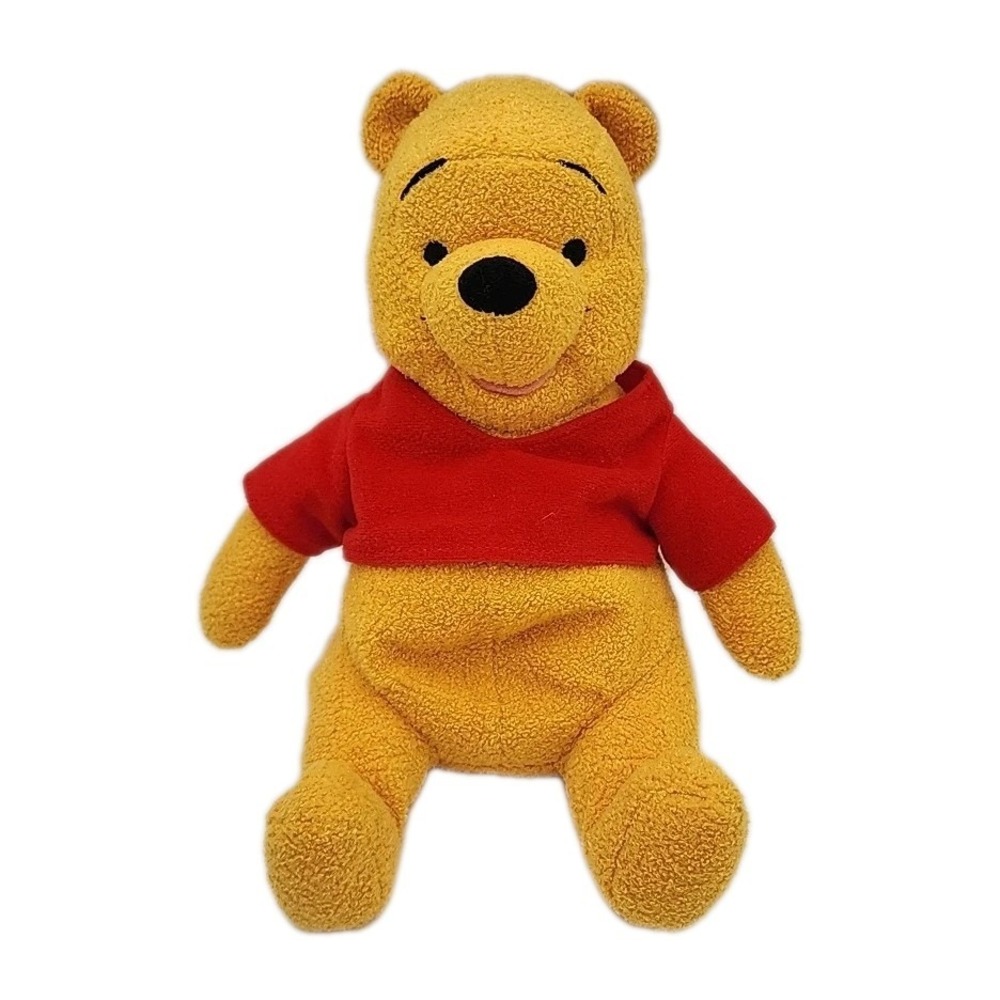 Vintage Late 90s Applause Brand 10" Winnie The Pooh Beanie Weighted Plush